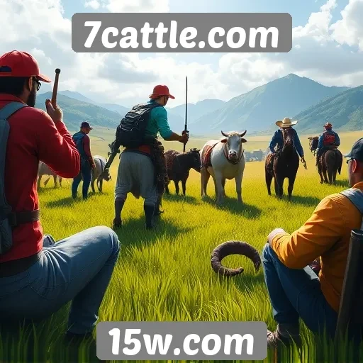 Comunidade de jogadores ativa no site 7cattle.com